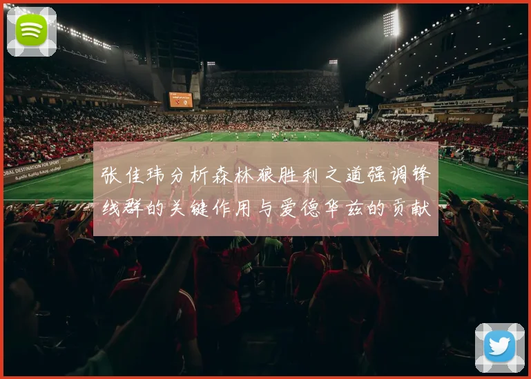 张佳玮分析森林狼胜利之道强调锋线群的关键作用与爱德华兹的贡献