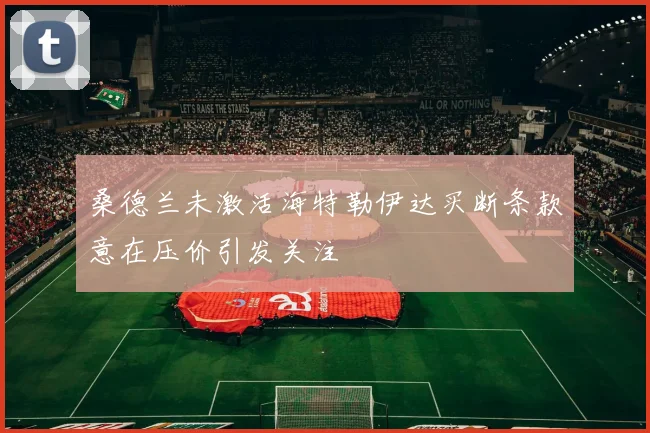 桑德兰未激活海特勒伊达买断条款意在压价引发关注